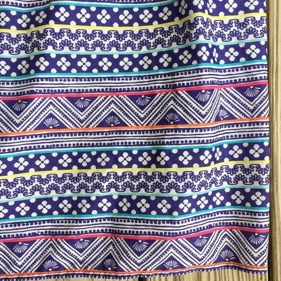 Vineyard Vines Blue and Pink Patterned Maxi Dress - Picture 6 of 11